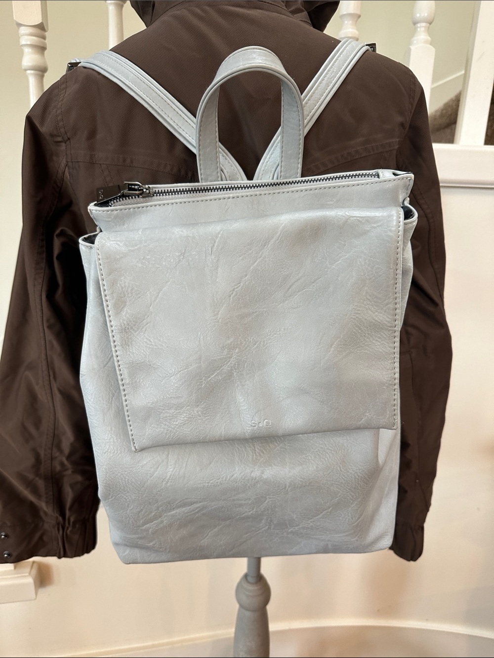 Light blue S+Q backpack